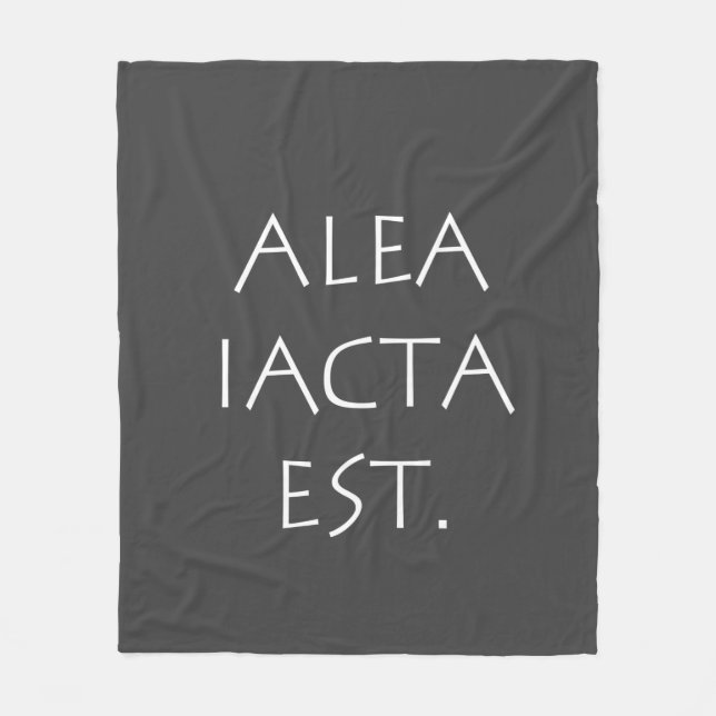 Cobertor De Velo Alea Iacta Est (Frente)