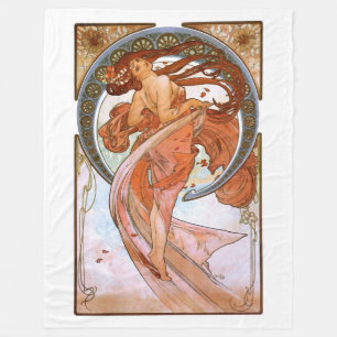 Cobertor De Velo Alfons Mucha: Dança