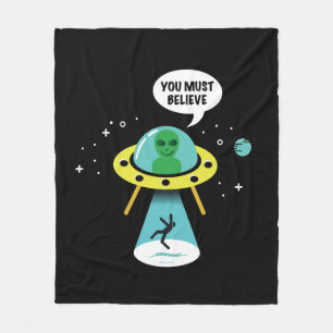 Cobertor De Velo Aliens