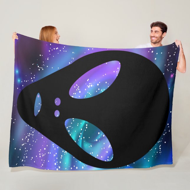 Cobertor De Velo Aliens Antigos - Os Cinzentos (In Situ)