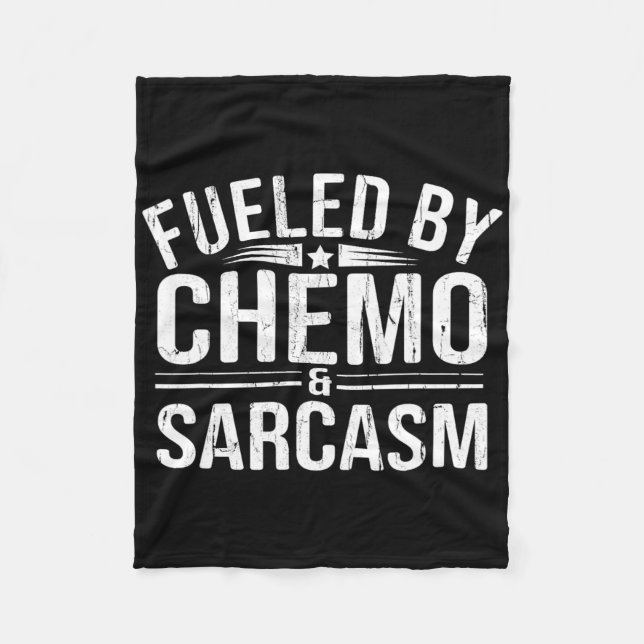 Cobertor De Velo Alimentado Por Chemo Sarcasm (Frente)