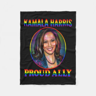 Cobertor De Velo Ally Kamala Harris Orgulho gay Mont De Sinalizador