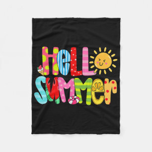 Cobertor De Velo Alô Sorvete de férias de verão Popsicle Watermelo