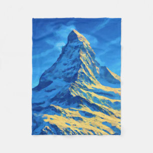 Cobertor De Velo Alpes Matterhorn