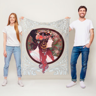 Cobertor De Velo Alphonse Mucha