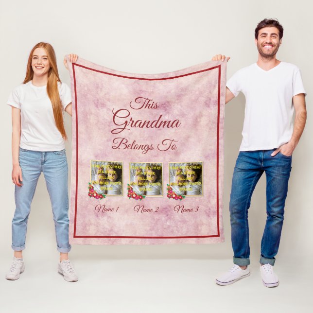 Cobertor De Velo Alterar Texto Adicionar 3 Fotografias a que Esta V (In Situ)