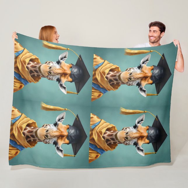 Cobertor De Velo Altos Realizações: Um Dia de Graduação da Girafa, (In Situ)