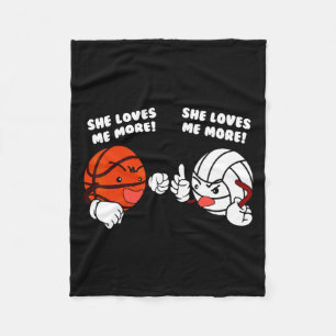Cobertor De Velo Ama mais camiseta de jogador de basquete vôlei