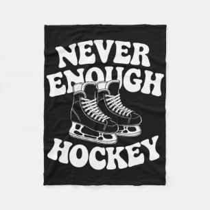 Cobertor De Velo Amante de Hockey Engraçado Homens Mulheres Meninos