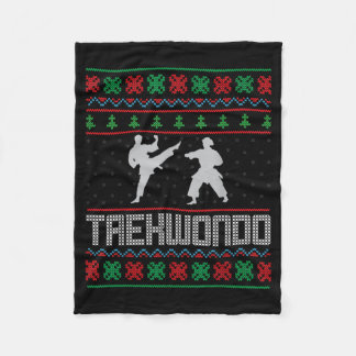 Cobertor De Velo Amante de Taekwondo de Artes Marciais - Estilo Fei