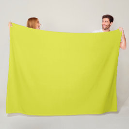 Cobertor De Velo Amarelo Banana