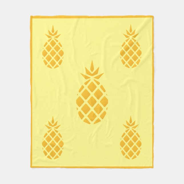 Cobertor De Velo Amarelo-Cinto-Laranja (Frente)