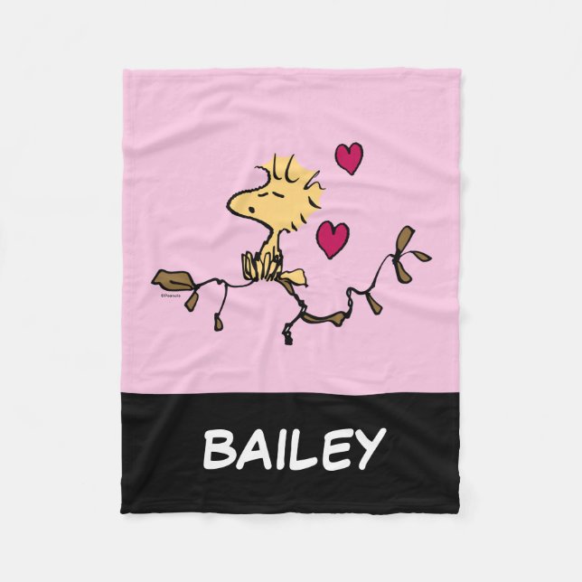 Cobertor De Velo Amendoins | Apito de Woodstock (Frente)