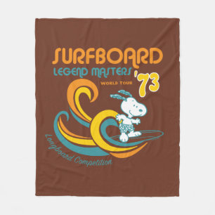 Cobertor De Velo Amendoins Concurso para Bordo de Bordo Snoopy