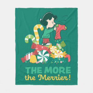 Cobertor De Velo Amendoins Lucy the More the Merrier