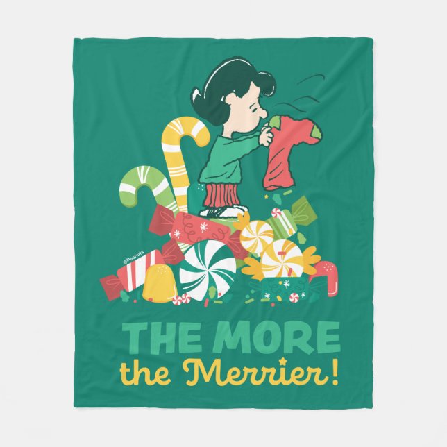 Cobertor De Velo Amendoins | Lucy the More the Merrier (Frente)