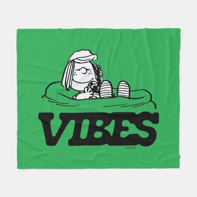 Cobertor De Velo Amendoins | Peppermintas Vibes (Frente (Horizontal))