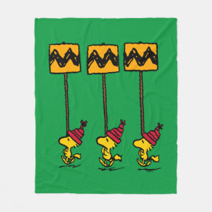 Cobertor De Velo Amendoins   Woodstock & Friends Sign March