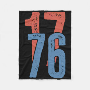 Cobertor De Velo América Patriótica 1776 4 De Julho