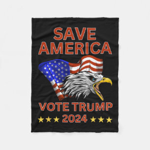 Cobertor De Velo América Vote Trump 2024 Nós, As Pessoas, Tivemos E