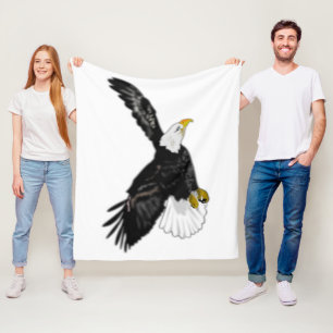 Cobertor De Velo American Eagle Fleece Blanket