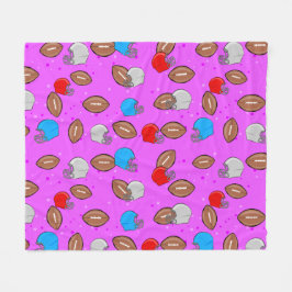 Cobertor De Velo American Football - Helmet & Ball Seamless Pattern