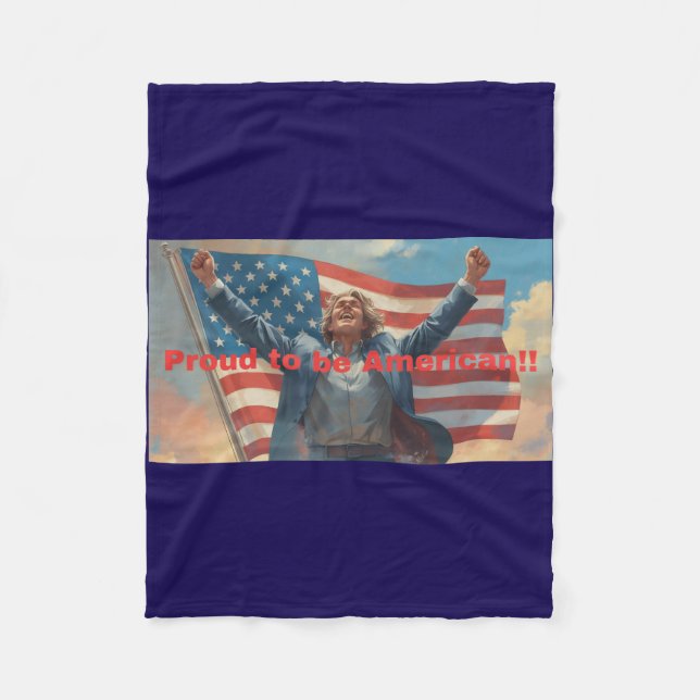 Cobertor De Velo American Pride Blanket (Frente)