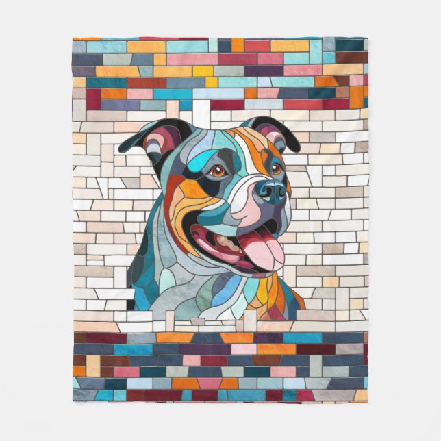 Cobertor De Velo American Staffordshire Terrier - Amstaff (Frente)