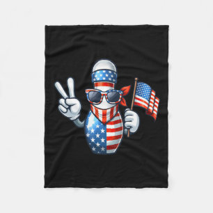 Cobertor De Velo American Usa Flag Sungs 4 De Julho Bowler