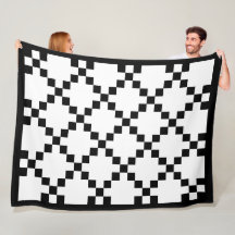 Americana Buffalo Check Quilece Party Blanket
