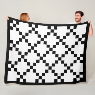 Cobertor De Velo Americana Buffalo Check Quilece Party Blanket