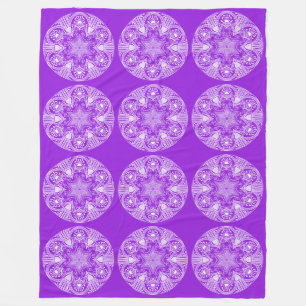 Cobertor De Velo Ametyst Mandala