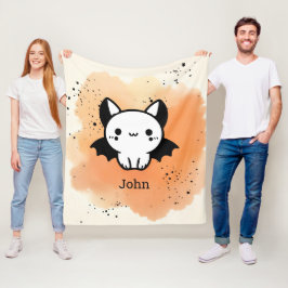 Cobertor De Velo Amigo Adorável do Bat - Arte de Enfermeiro Minimal