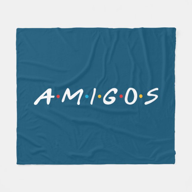 Cobertor De Velo Amigos (Frente (Horizontal))