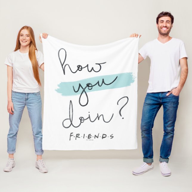 Cobertor De Velo AMIGOS™ | Como Você Está? (In Situ)