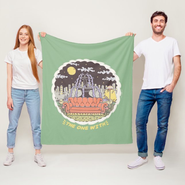 Cobertor De Velo AMIGOS™ | Fonte dos desenhos animados (In Situ)