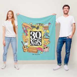 Cobertor De Velo AMIGOS™ Gráfico de 30 anos