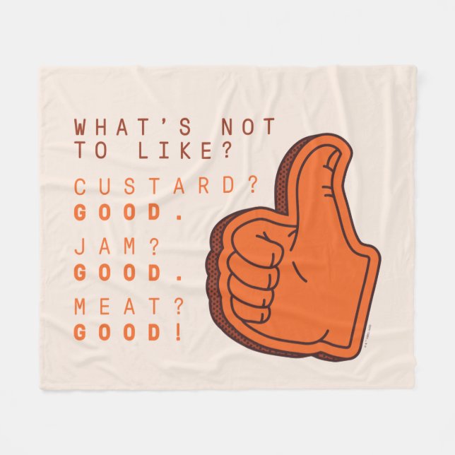 Cobertor De Velo AMIGOS™ | O que não gosta? (Frente (Horizontal))