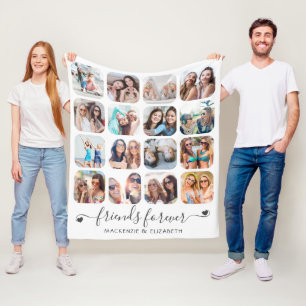 Cobertor De Velo Amigos para Script Manuscrito 16 Foto