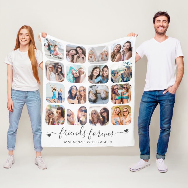 Cobertor De Velo Amigos para Script Manuscrito 16 Foto (In Situ)