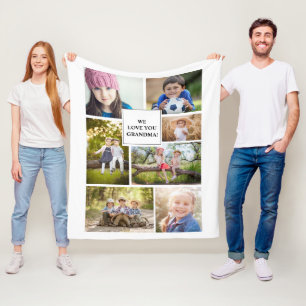 Cobertor De Velo Amo-Te A Vovó 7 Fotografia Da Família