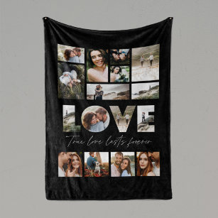 Cobertor De Velo Amor 16 foto moderna, arquivo de presentes mínimo 