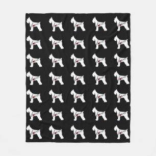 Cobertor De Velo Amor do Schnauzer (Schnauzer gigante)
