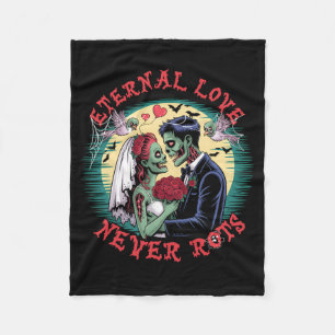 Cobertor De Velo Amor Eterno Nunca Rota Casamento Zombie Romance Ha