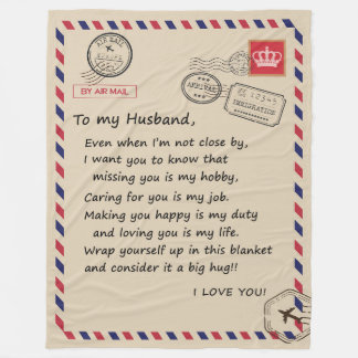 Cobertor De Velo Amor Marido| Carta Ao Meu Marido Eu Te Amo