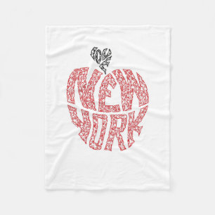 COBERTOR DE VELO AMOR NEW YORK - MINIFACES