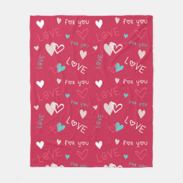 Cobertor De Velo Amor Para Você