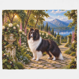 Cobertor De Velo Amoras, Shetland Sheepdog