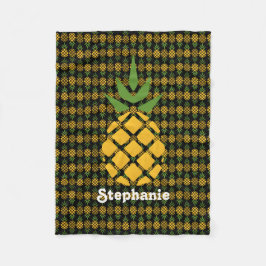 Cobertor De Velo Ananás personalizado