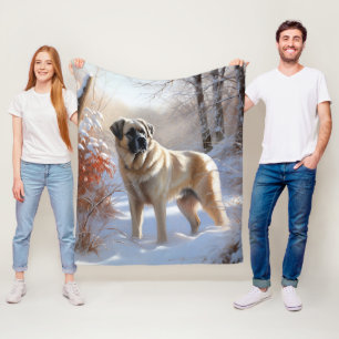 Cobertor De Velo Anatólia Shepherd Deixou nevar o Natal